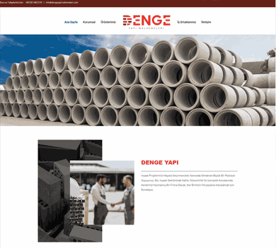 Web Sitesi Projesi - dengeyapi