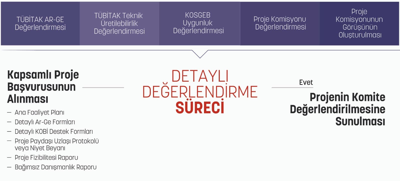 Stratejik Hamle Programı - Yol Haritası - Detaylı Müracaat ve Değerlendirme Süreci